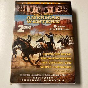 The Great American Western 2-DVD Set - 8 full-length movies